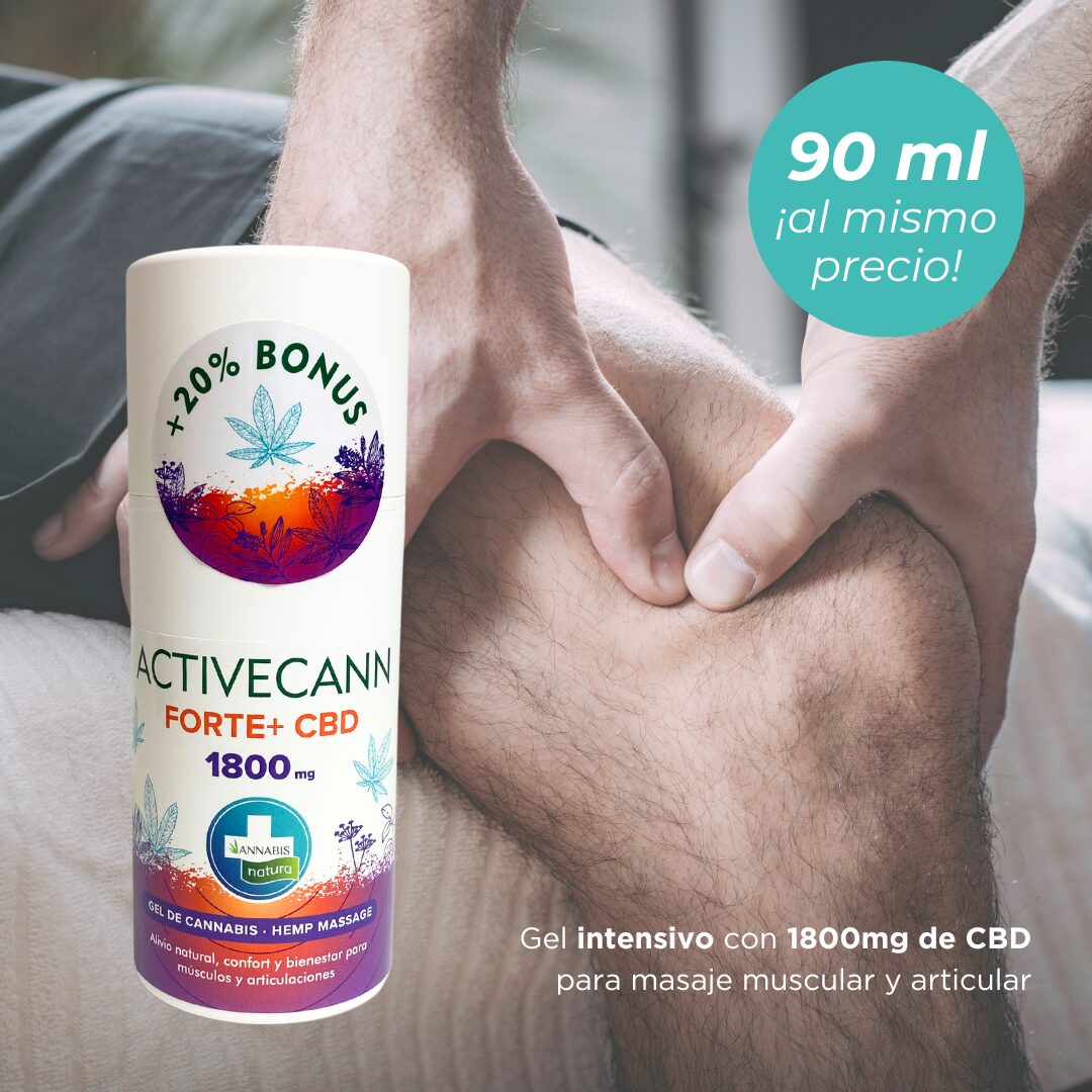Activecann Forte - CBD Cream 1800 mg for Muscle and Joint Relief