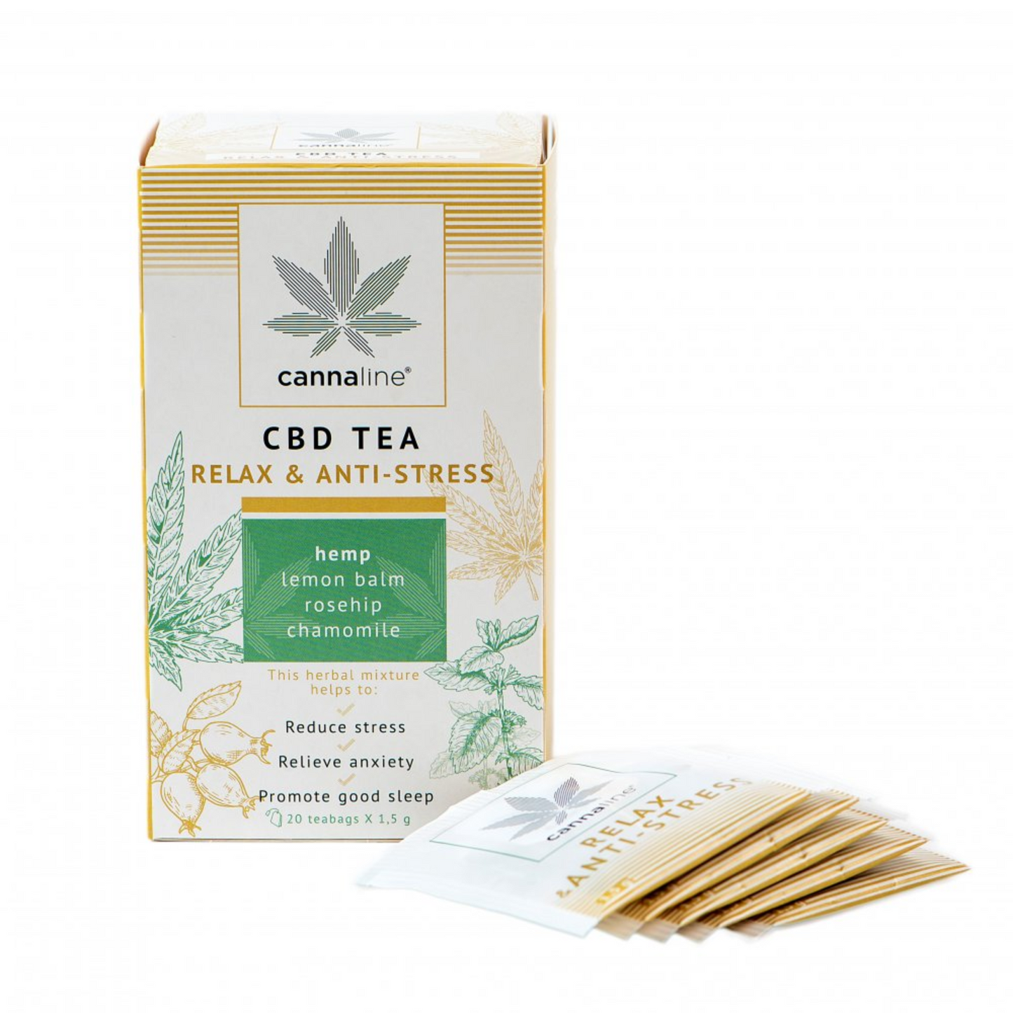 Té de CBD RELAX Cannalina