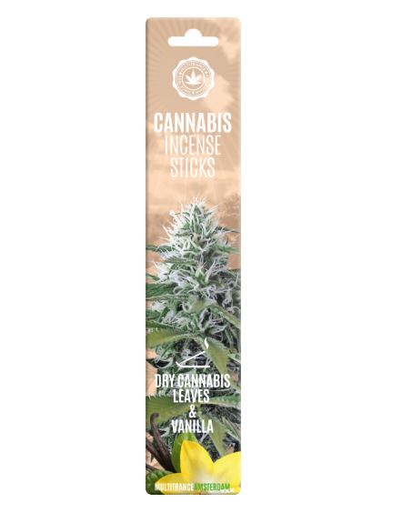 Incienso de Cannabis con aroma a Vainilla