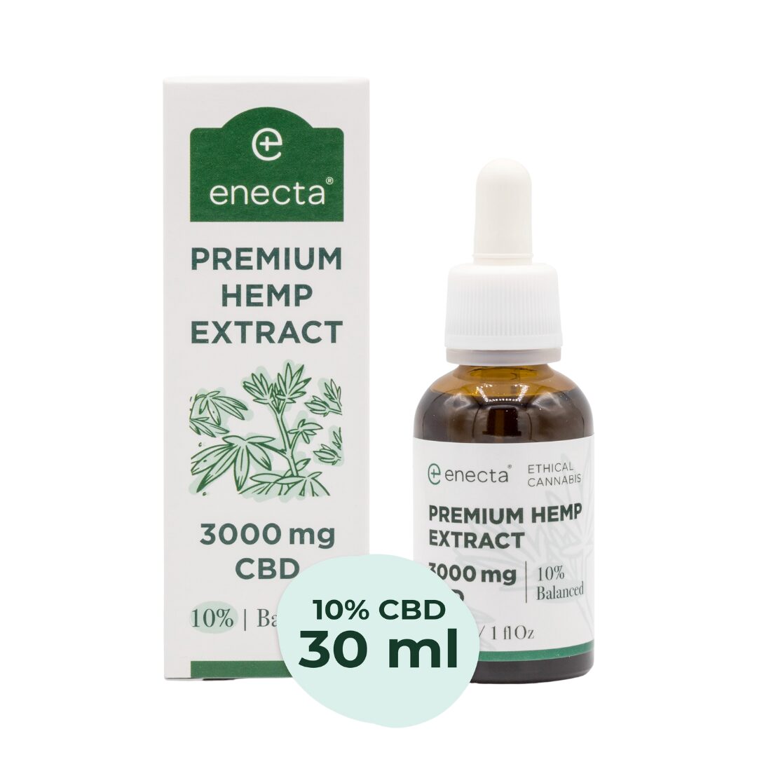 Enecta Premium hampolje 10 % (30 ml)