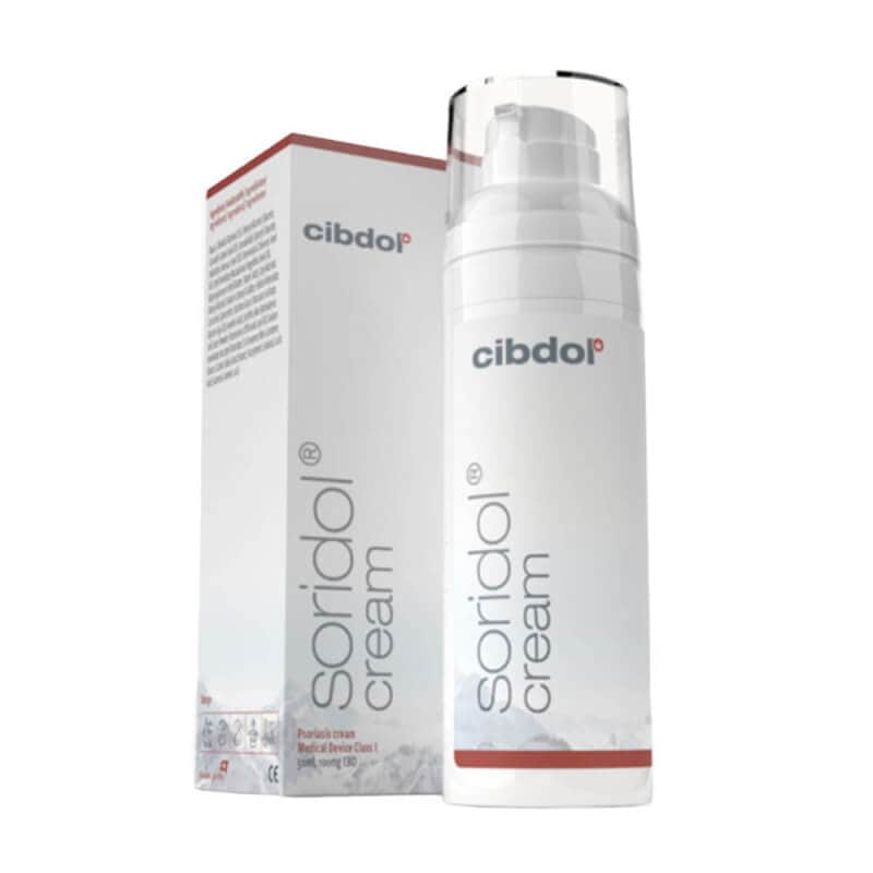 Cibdol Soridol Crema Psoriasis Cell Growth 100mg CBD (50ml)