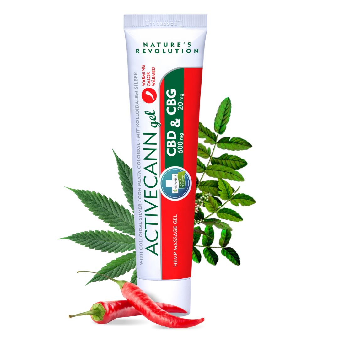 Activecann Heat Effect – CBD og CBG Cream for massasje og muskelavlastning