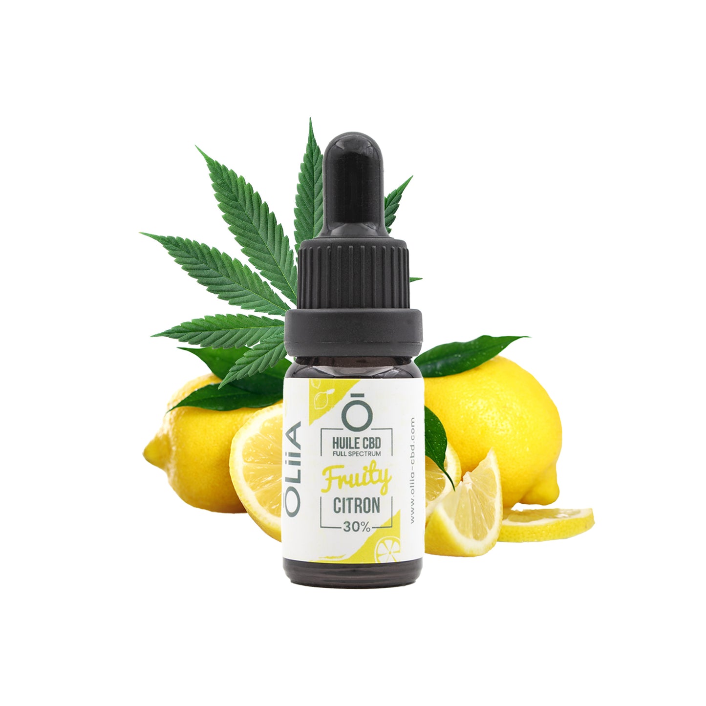 Fullspektrum sitron CBD-olje