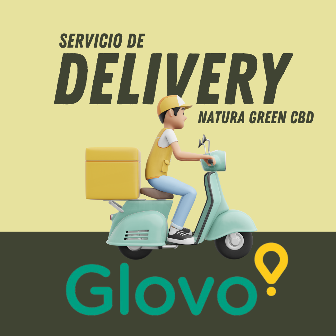 Delivery de CBD en Riviera del Sol: Natura Green y Glovo