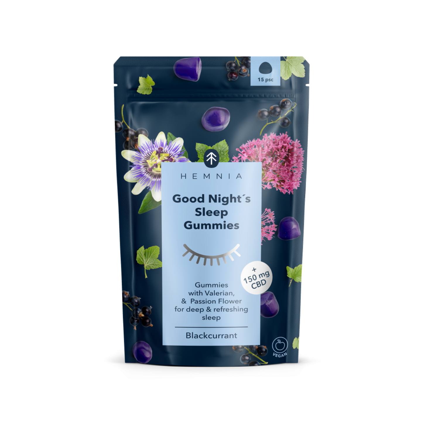 Hemnia Good Night's Sleep Gummies - 15 enheter