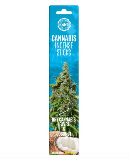 Cannabis røkelse med kokosnøttaroma