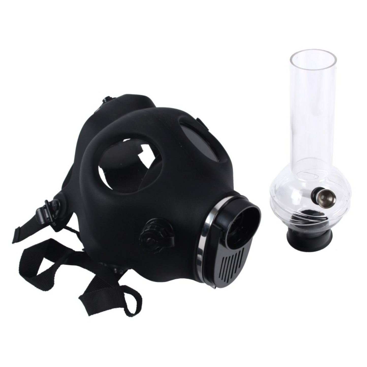 Black Silicone Mask Bong