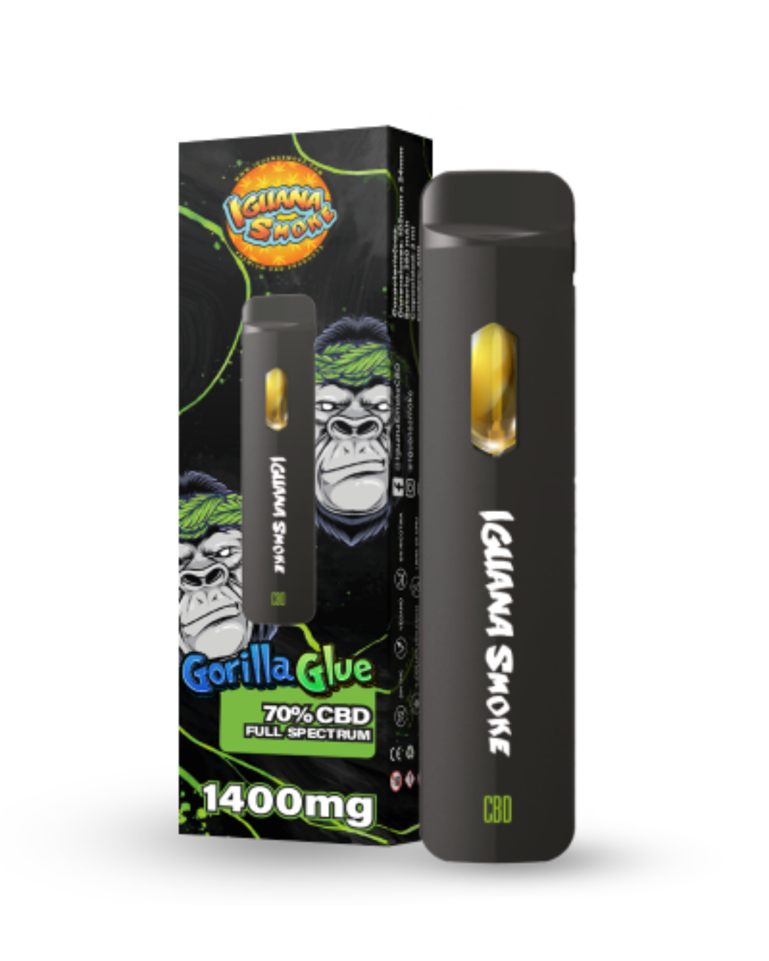 Vape CBD Full Spectrum Iguana Pod Gorilla Lim