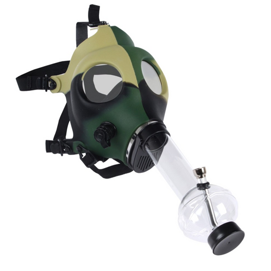 Camouflage Silicone Mask Bong